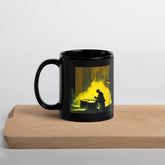 NS-871 Black Glossy Mug Side View